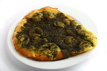 Image showing Zatar manakish arabic snack