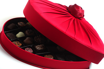 Image showing Luxury box of chocolates