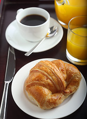 Image showing Continental breakfast