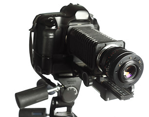 Image showing professional micro-photography rig