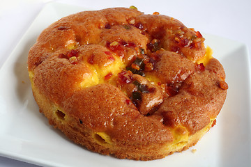 Image showing Italian style sponge cake