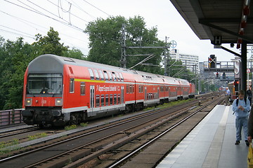 Image showing Railroad station in Berlin