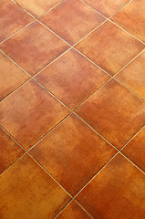 Image showing Tiled floor