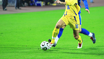 Image showing soccer match