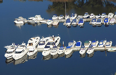 Image showing yachts