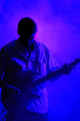 Image showing Guitar player