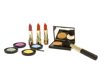 Image showing make-up set