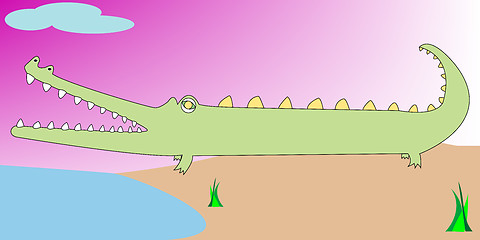 Image showing crocodile