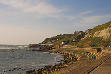 Image showing Coastal village