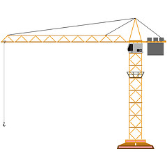 Image showing toy crane