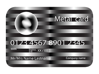 Image showing metal credit card