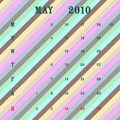 Image showing may 2010 - stripes