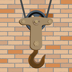 Image showing crane hook