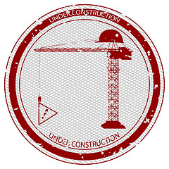 Image showing under construction stamp