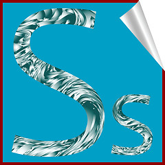 Image showing alphabet letter S