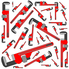 Image showing pipe wrench pattern