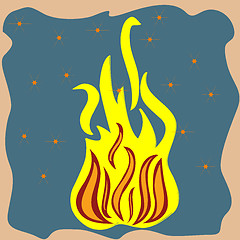 Image showing fire