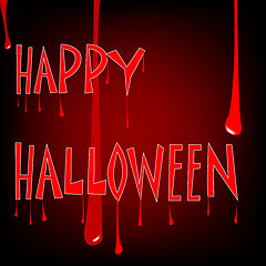 Image showing bloody halloween