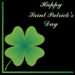 Image showing happy saint patrick's day