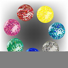 Image showing disco ball collection 2