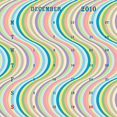 Image showing december 2010 - stripes