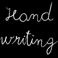 Image showing hand writing