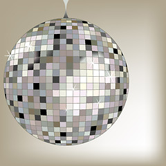 Image showing disco ball black - Jpeg