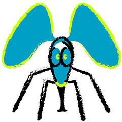 Image showing crazy fly