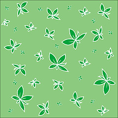Image showing leaves pattern