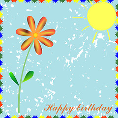 Image showing happy birthday 