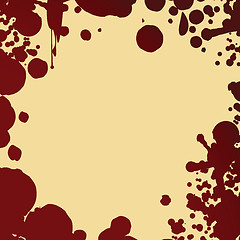 Image showing blood splash pattern