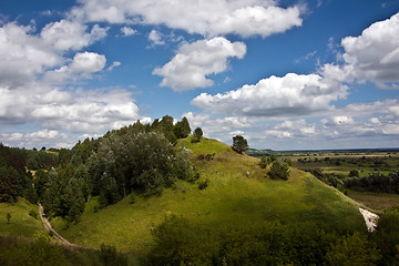 Image showing Picturesque hill