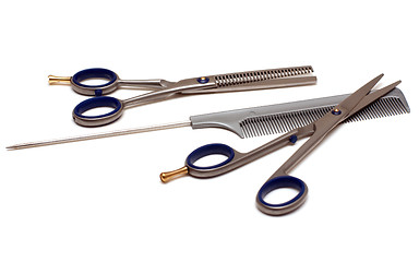 Image showing Hairdressing tools