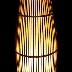 Image showing Lamp rattan