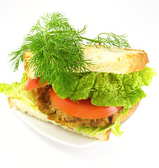 Image showing Sandwich