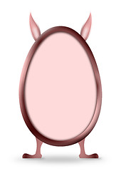 Image showing Easter Egg bunny Frame