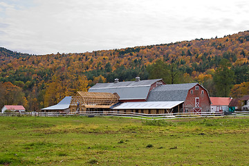 Image showing Barn Raising