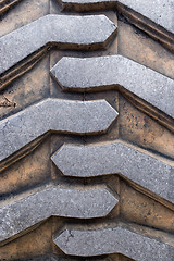 Image showing Heavy Duty Tire Tread