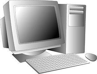 Image showing Desktop computer