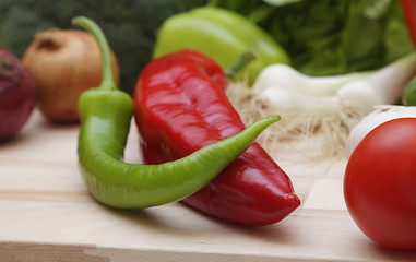 Image showing Peppers