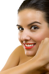 Image showing beauty woman face