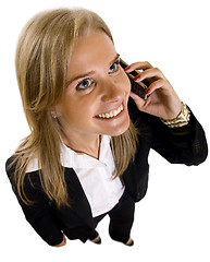 Image showing Businesswoman on Phone