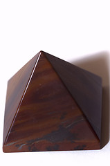 Image showing tiger-eye pyramid