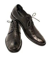 Image showing Stylish black shoes