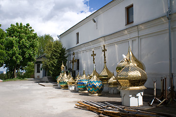 Image showing shining cupolas