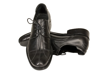 Image showing Two Men's Shoes