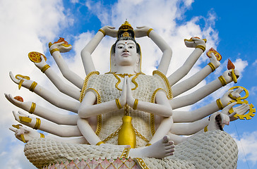 Image showing shiva statue in koh samui