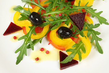 Image showing Colorful salad