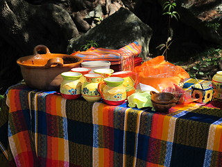 Image showing Colorful picnic