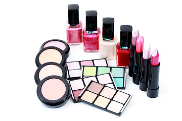 Image showing make-up cosmetics